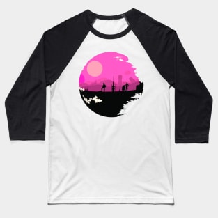 Pink Planet Baseball T-Shirt